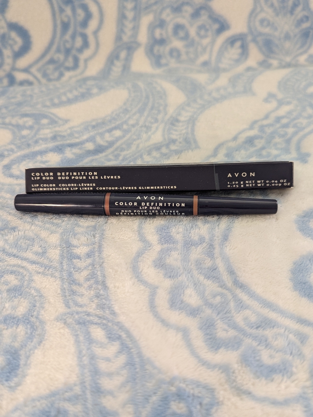 Warm Brown Avon Color Definition Lip Duo